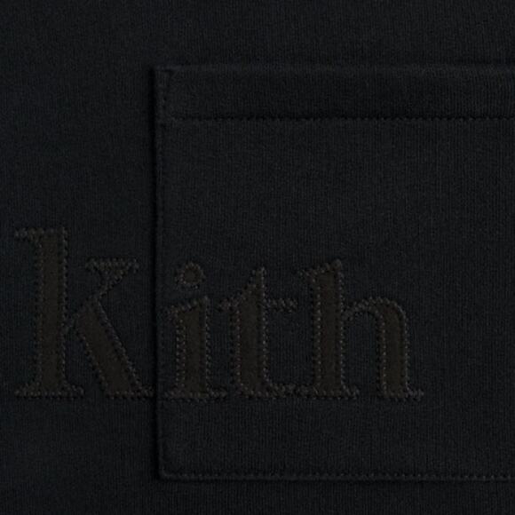Kith Black Quinn Hoodie Size M - Picture 13 of 15